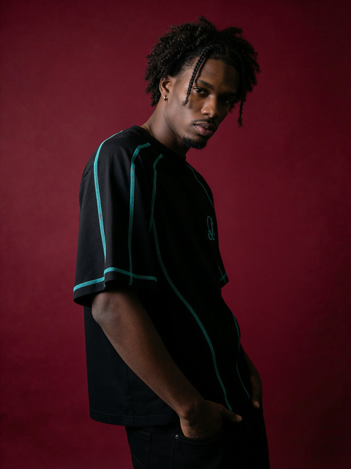 T-Shirt Abyss Line Nero