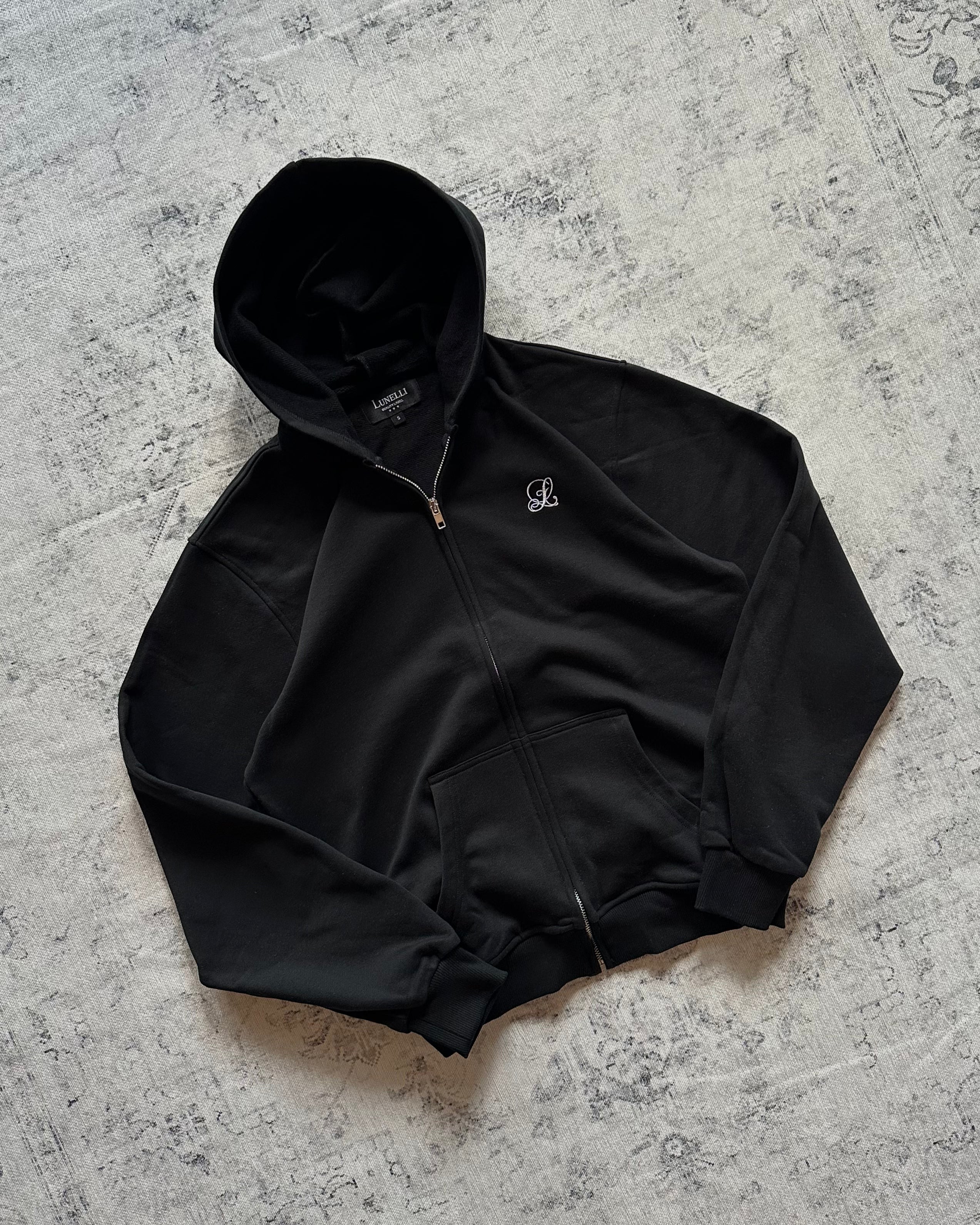 Hoodie Basic First Edition Black